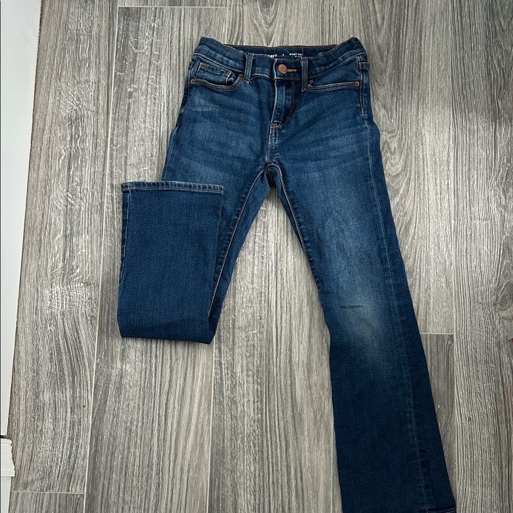 Old Navy Dark Blue Boot Cut Jeans